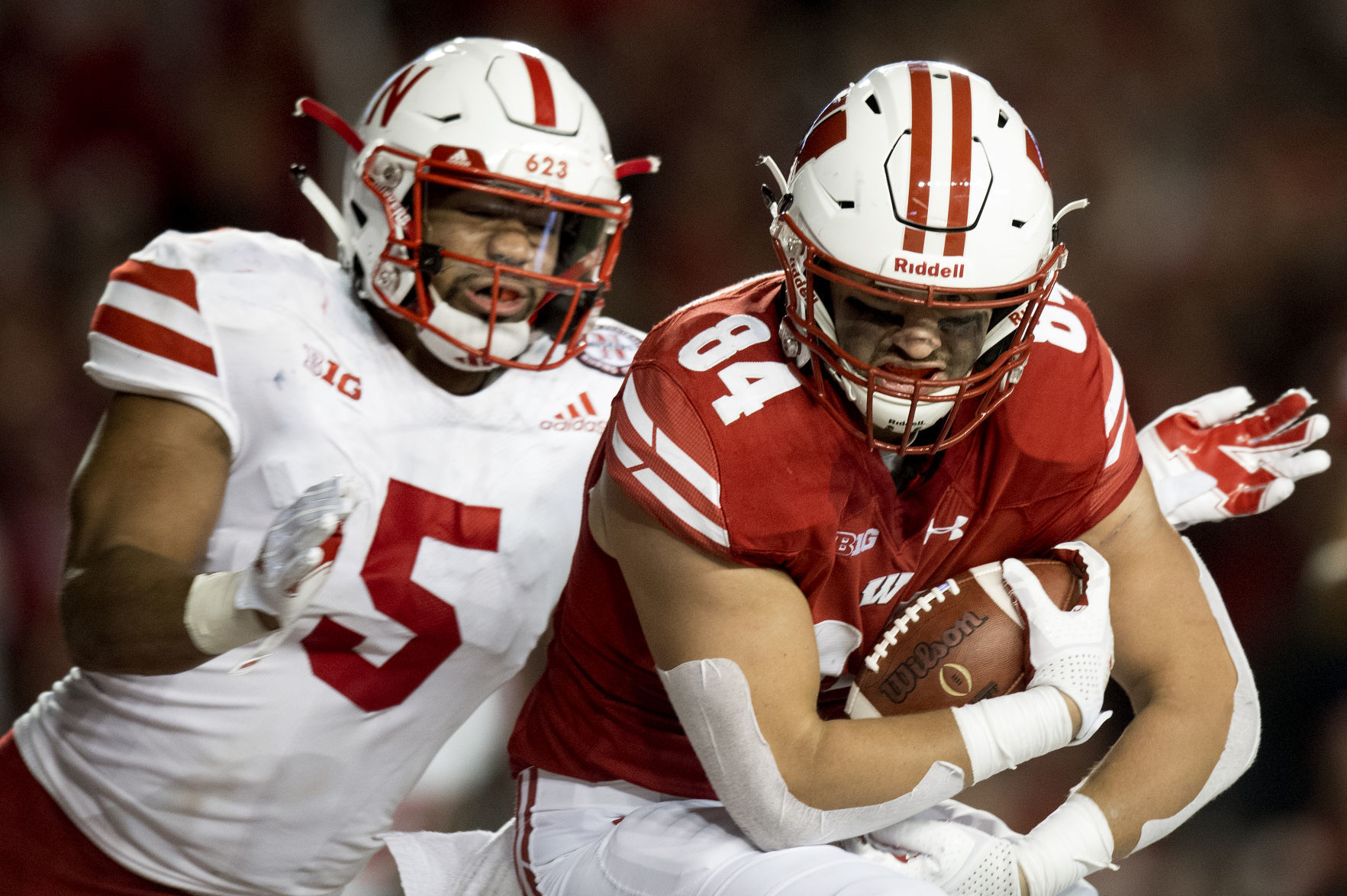 Nebraska vs. Wisconsin, college football, 10.6.18
